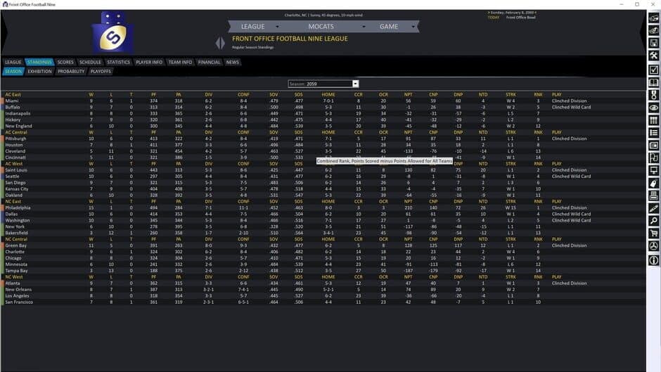 Скриншот 7 из Front Office Football Nine