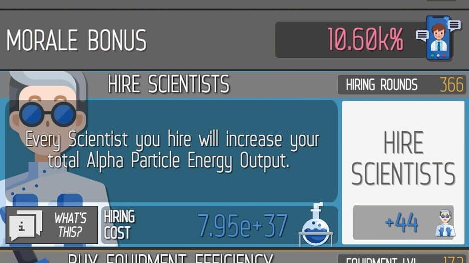 Скриншот 3 из ISEPS Idle Particle Simulator