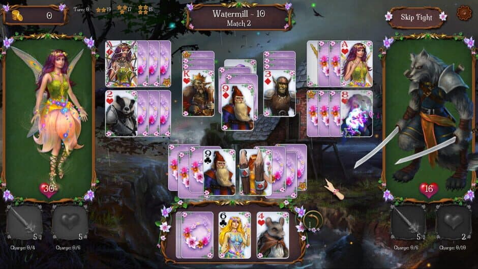 Скриншот 1 из Fairyland Solitaire