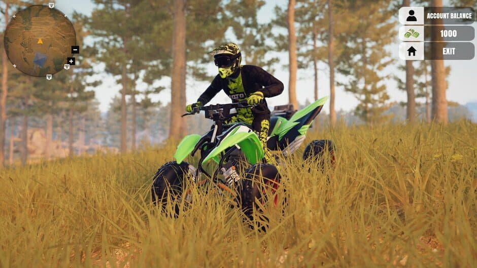 Скриншот 1 из ATV Offroad Simulator 24
