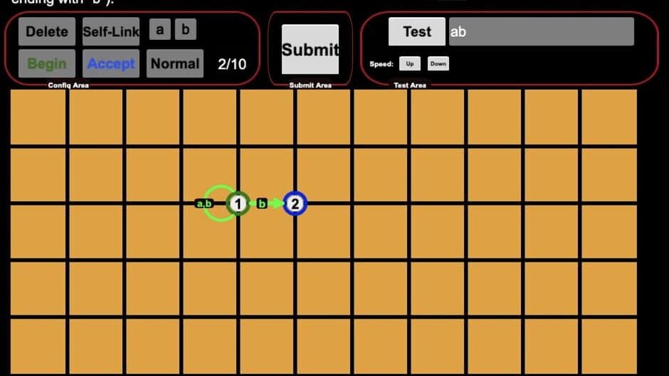 Скриншот 6 из Finite State Automaton Challenges