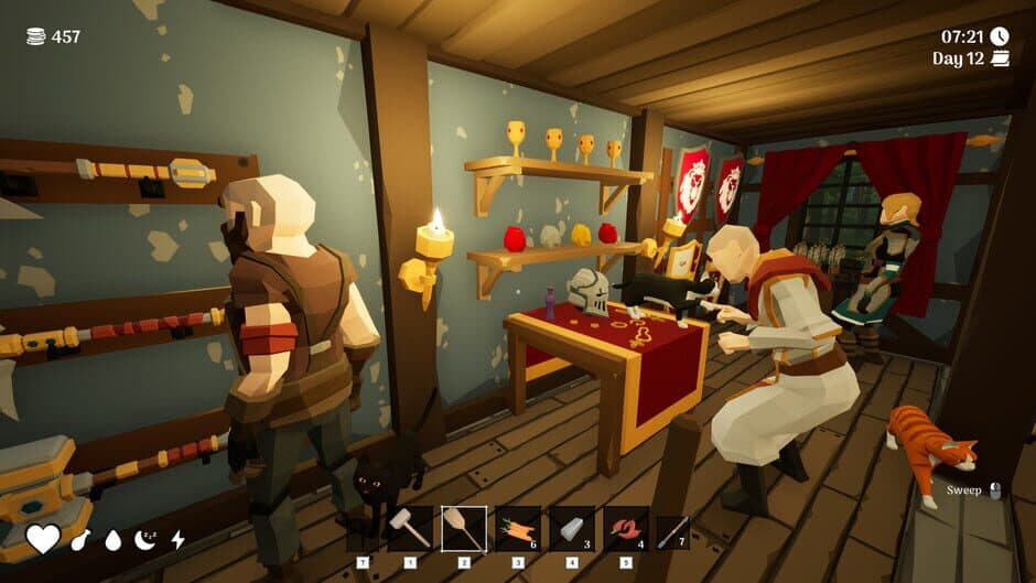 Скриншот 2 из Cozy Keep: Farm, Craft, Manage