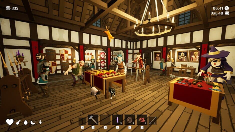 Скриншот 3 из Cozy Keep: Farm, Craft, Manage