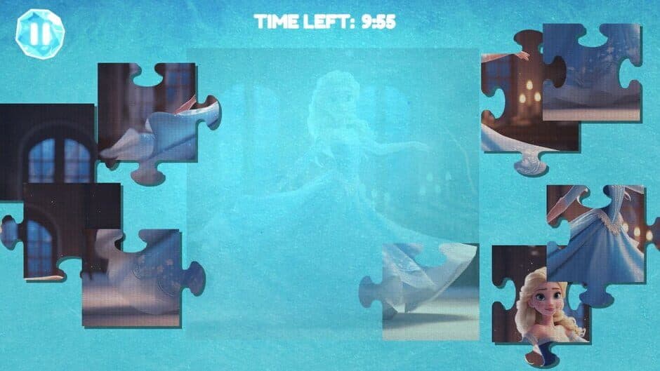 Скриншот 2 из Jigsaw Ice Princess