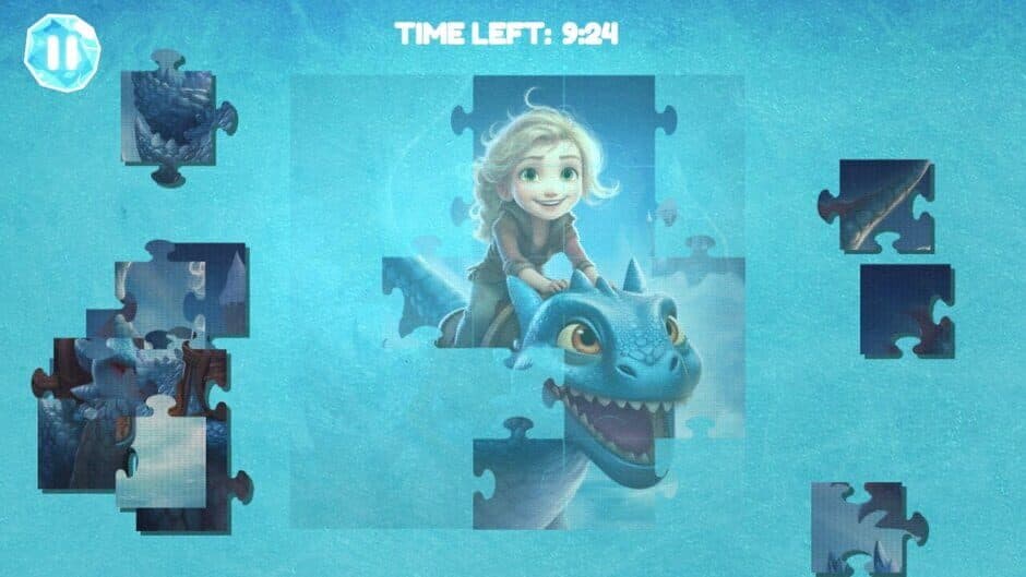 Скриншот 6 из Jigsaw Ice Princess