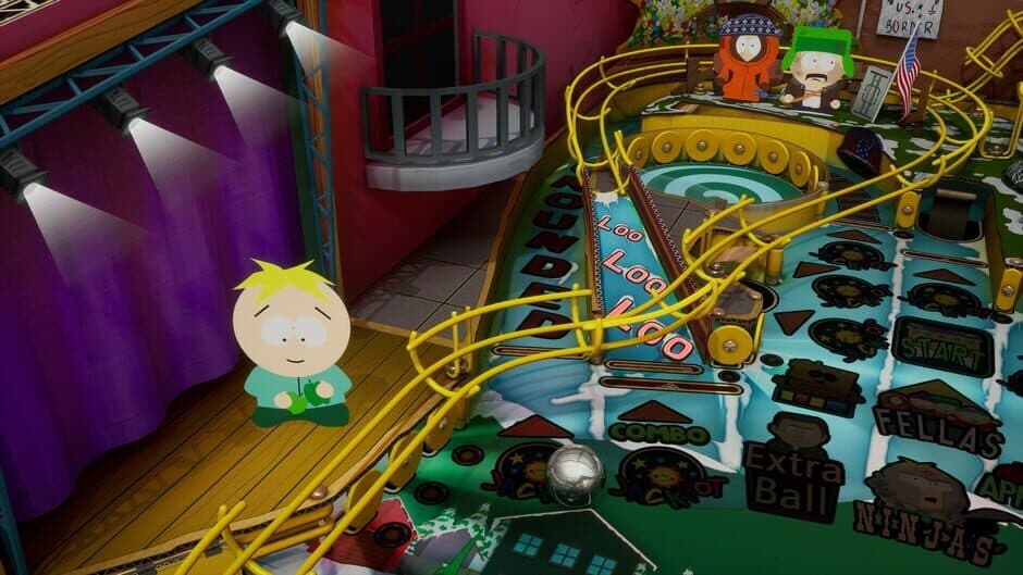 Скриншот 2 из Pinball FX: South Park Pinball