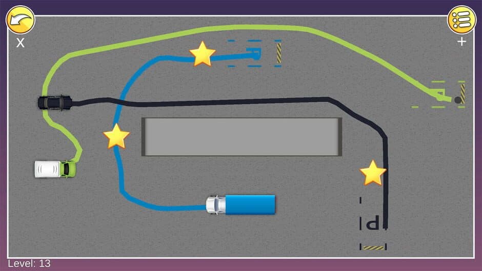 Скриншот 1 из City Parking Driver: Draw The Path Simulator