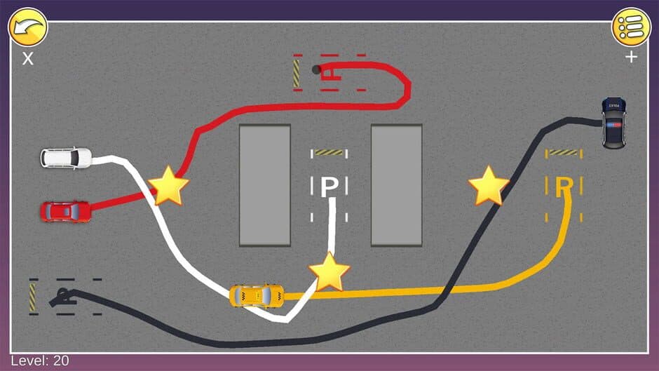 Скриншот 5 из City Parking Driver: Draw The Path Simulator