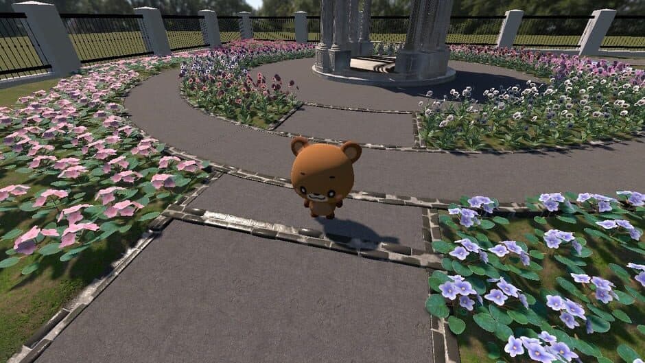 Скриншот 3 из Nyanzou & Kumakichi: Let's make a flower garden