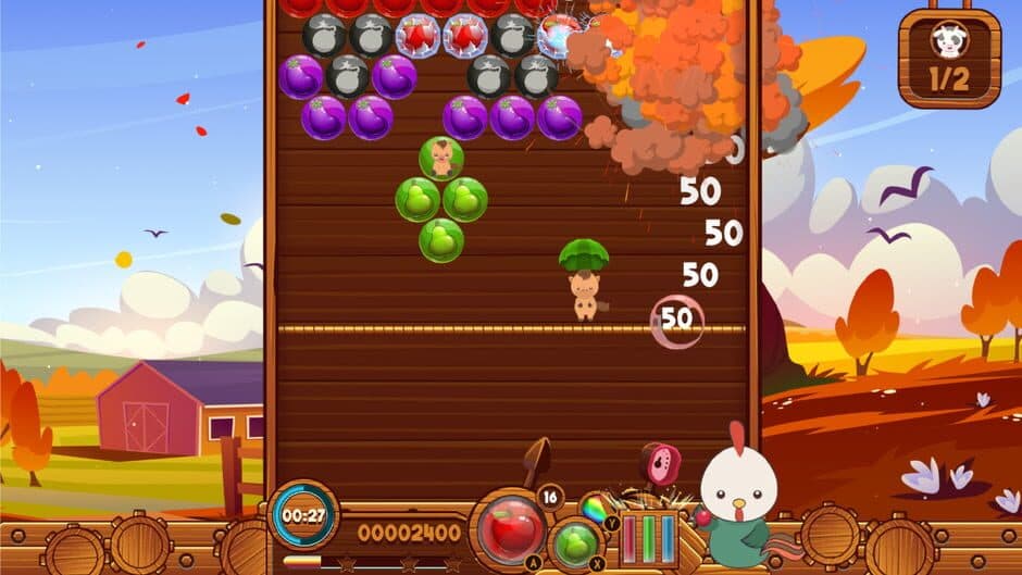 Скриншот 1 из Bubble Shoot Farm