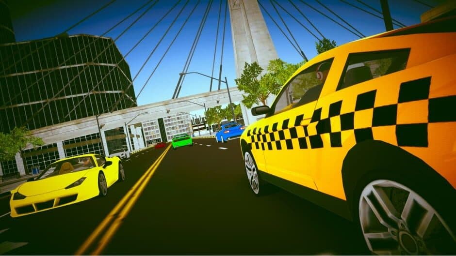 Скриншот 4 из Taxi Driver Simulator 2024