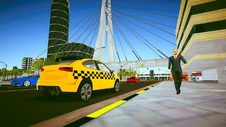Скриншот 5 из Taxi Driver Simulator 2024