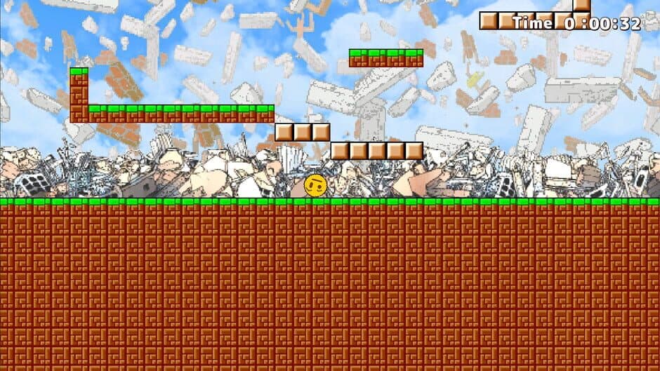 Скриншот 1 из Emoji Face Jump!