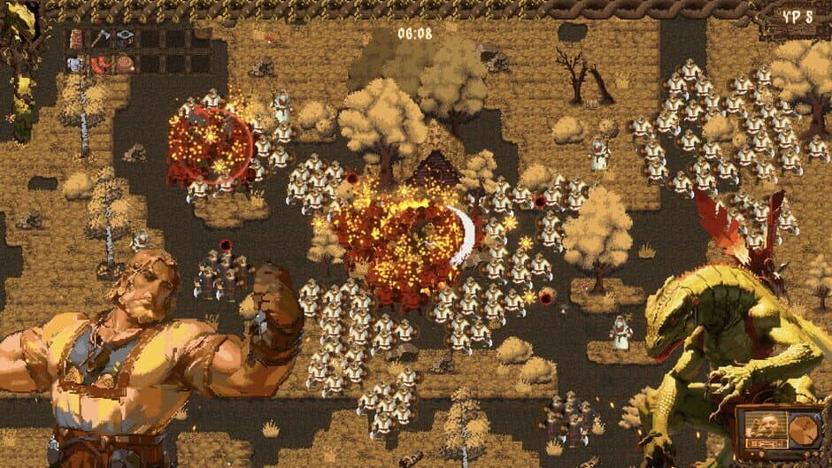 Скриншот 1 из Lizard Survivors: Battle for Hyperborea