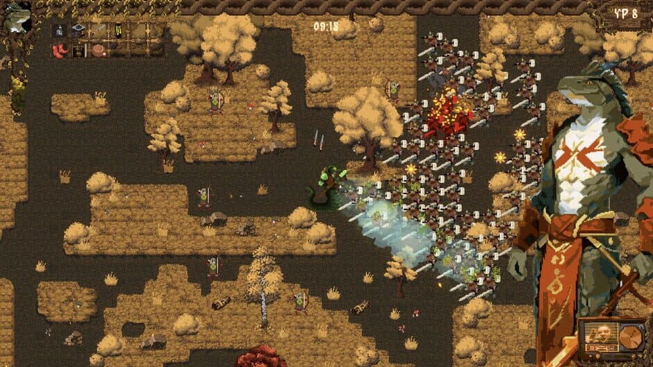 Скриншот 4 из Lizard Survivors: Battle for Hyperborea