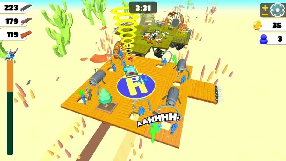 Скриншот 1 из Zombie Raft
