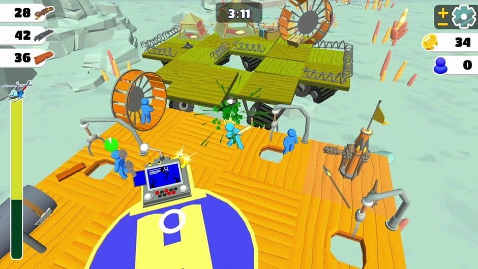 Скриншот 3 из Zombie Raft