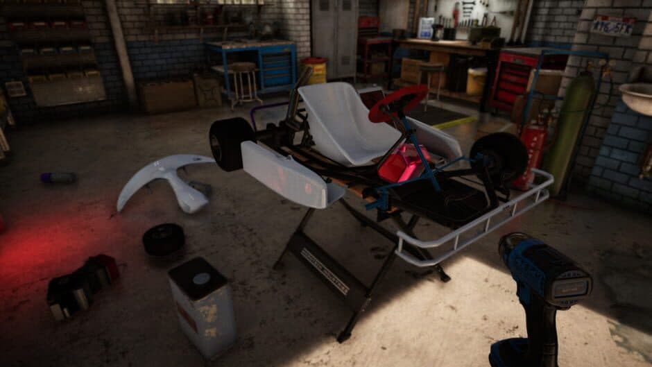 Скриншот 6 из Gearhead Karting: Mechanic & Racing