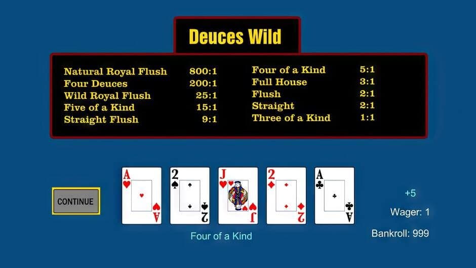 Скриншот 1 из Video Poker