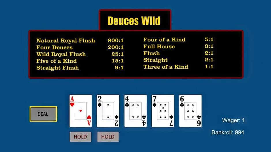Скриншот 4 из Video Poker