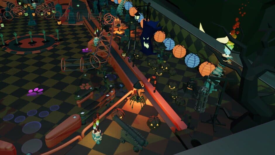 Скриншот 2 из Roxy Raccoon's Pinball Panic: Haunted Halloween