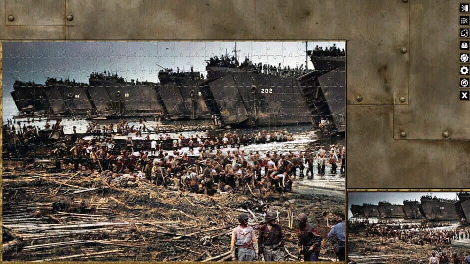 Скриншот 7 из Pixel Puzzles WW2 Jigsaw: Battle of Leyte