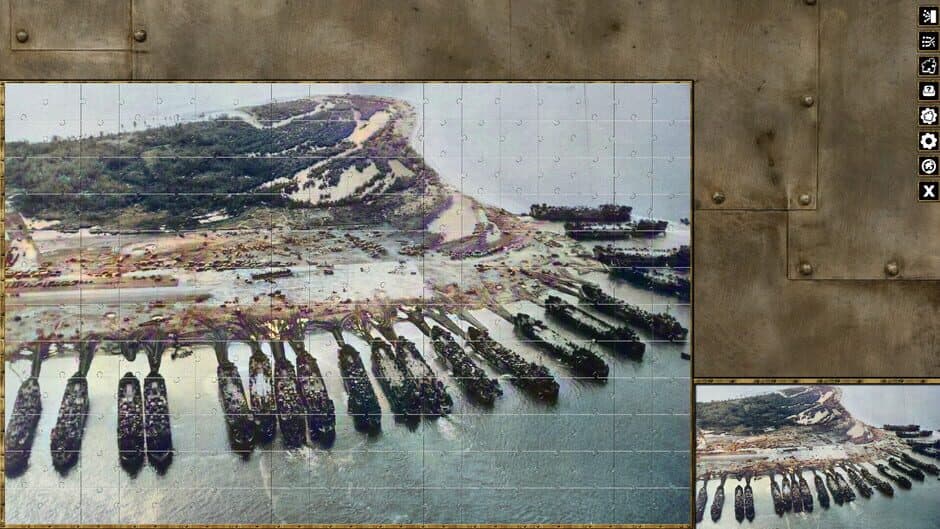 Скриншот 1 из Pixel Puzzles WW2 Jigsaw: Battle of Leyte
