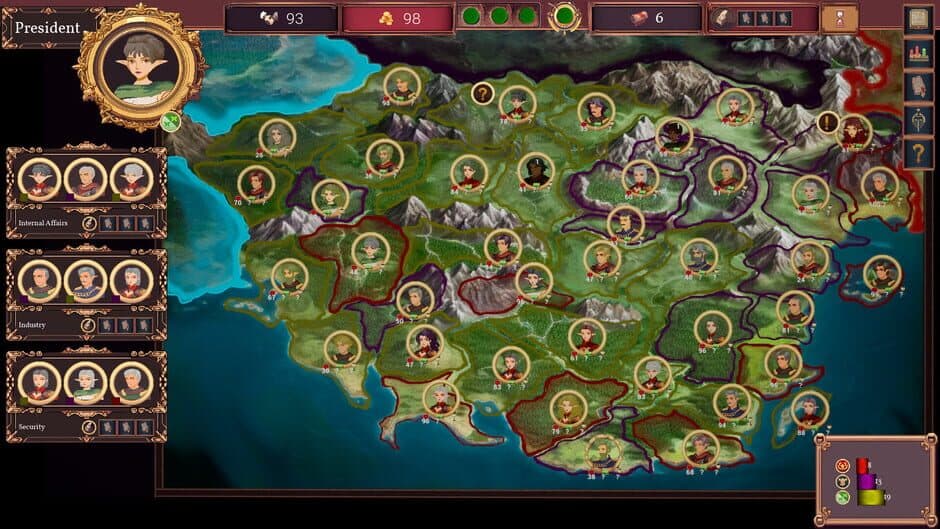 Скриншот 1 из Fantasy Senate Simulator