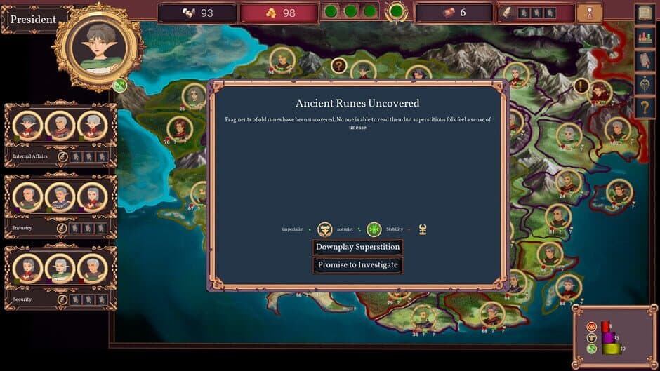 Скриншот 6 из Fantasy Senate Simulator