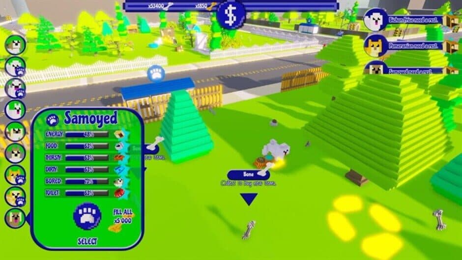 Скриншот 6 из Dog's Garden