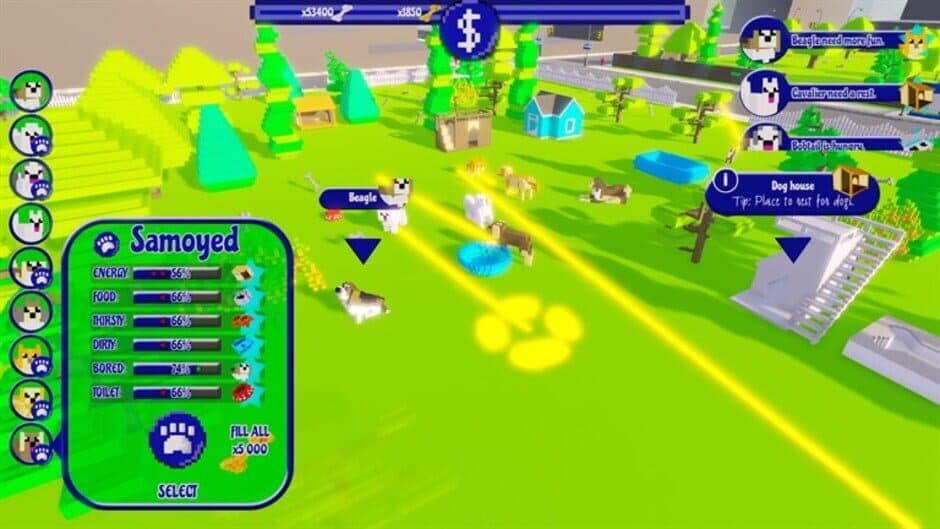 Скриншот 2 из Dog's Garden