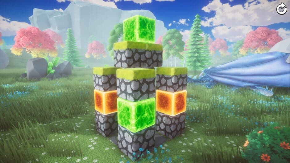 Скриншот 3 из Snow Blocks 2