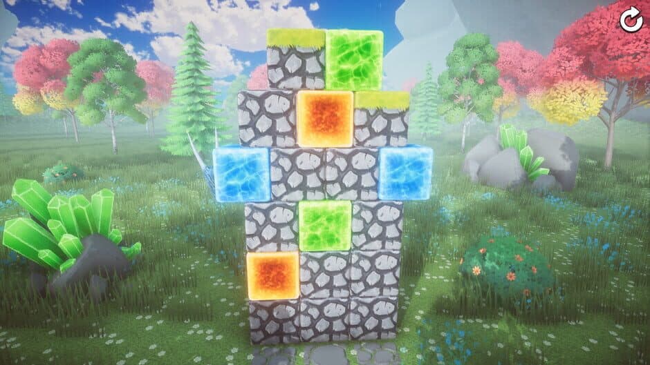Скриншот 6 из Snow Blocks 2