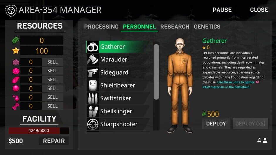 Скриншот 1 из SCP: Bloodwater