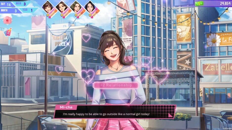 Скриншот 1 из K-Pop Idol Stories: Road to Debut
