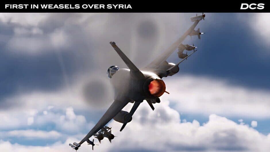 Скриншот 8 из DCS World: F-16C First in Weasels Over Syria Campaign by Ground Pounder Sims