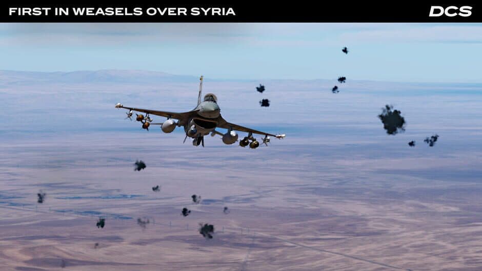 Скриншот 10 из DCS World: F-16C First in Weasels Over Syria Campaign by Ground Pounder Sims