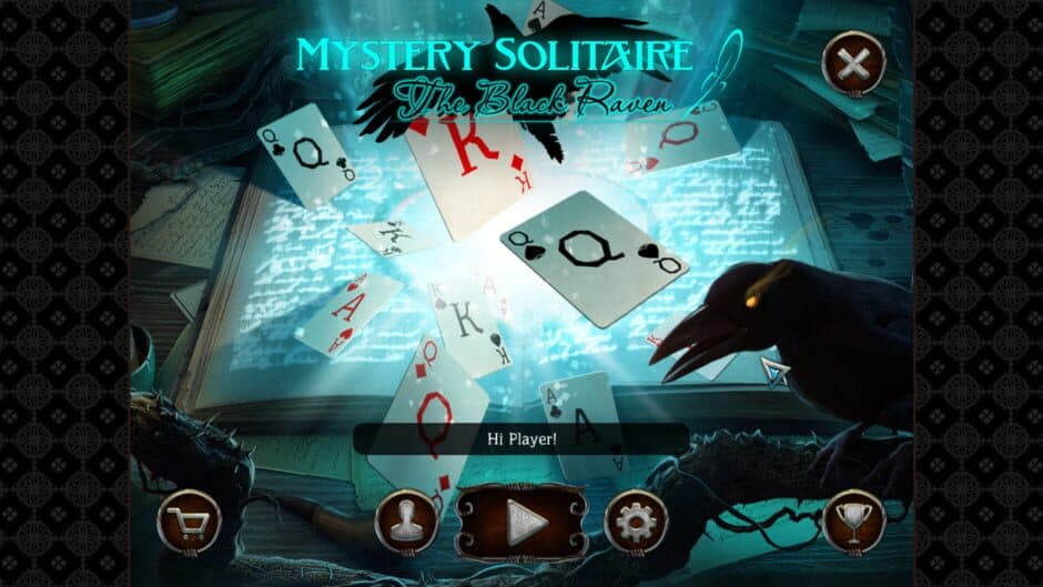 Скриншот 3 из Mystery Solitaire: The Black Raven