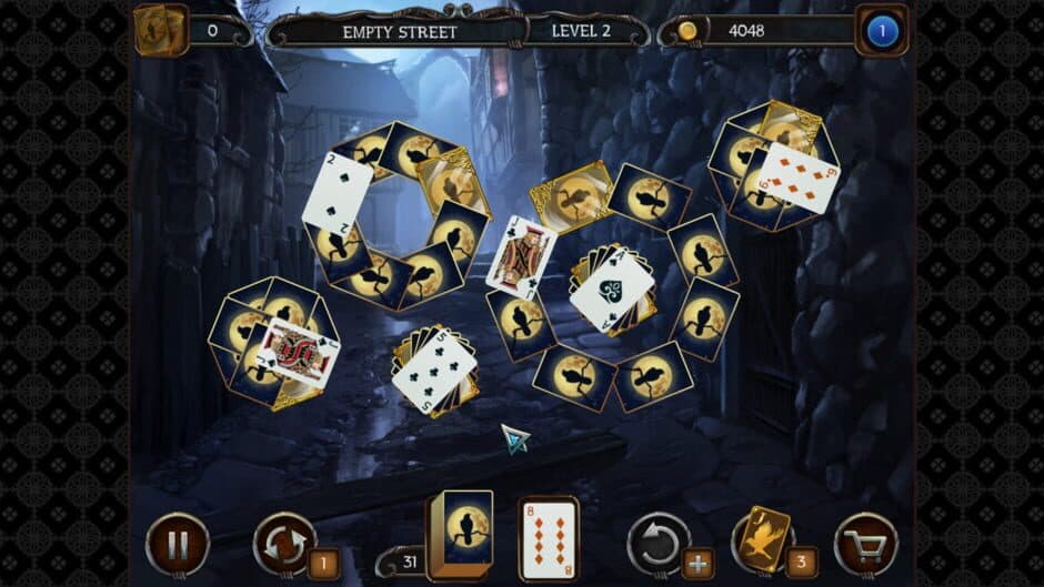 Скриншот 4 из Mystery Solitaire: The Black Raven