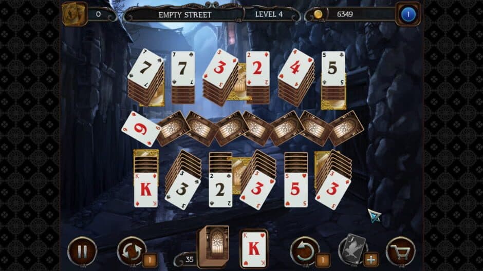 Скриншот 1 из Mystery Solitaire: The Black Raven