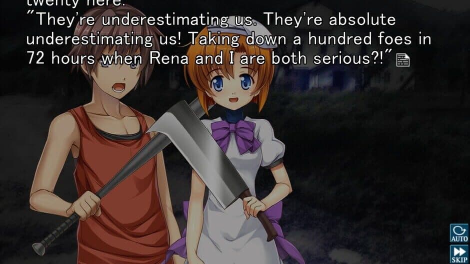 Скриншот 1 из Higurashi When They Cry Hou+