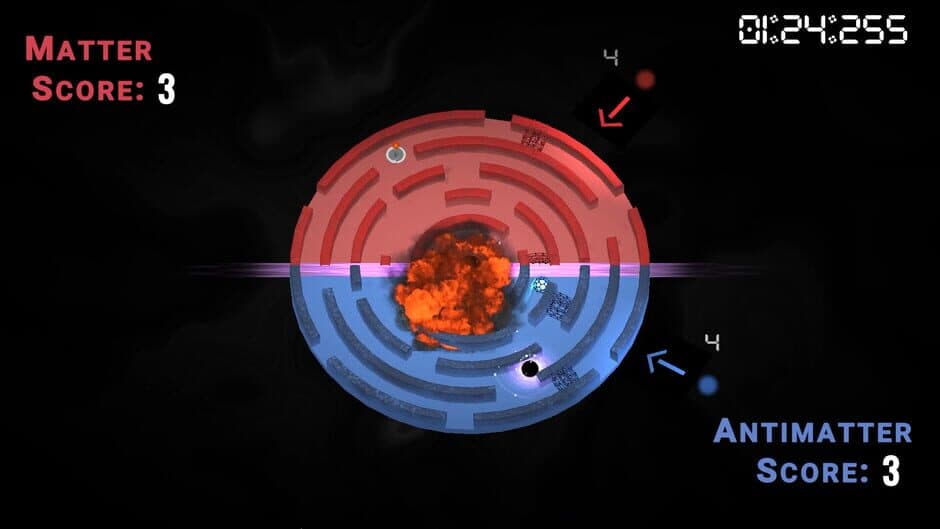 Скриншот 2 из Split Polarity: The Science Puzzle Arcade Game!