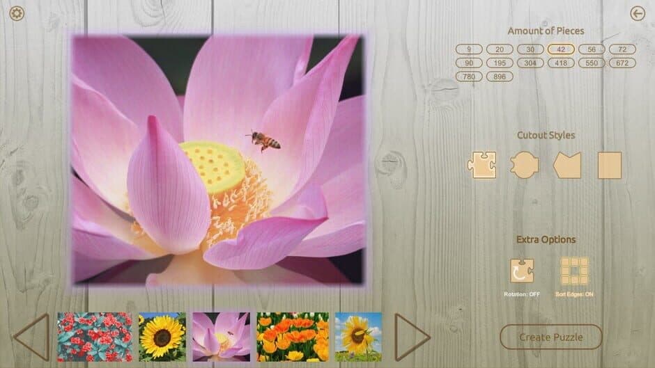 Скриншот 1 из House of Jigsaw: Beautiful Flowers