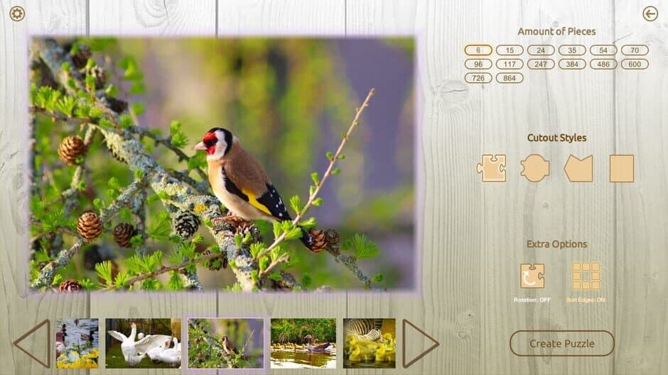 Скриншот 4 из House of Jigsaw: Amazing Birds