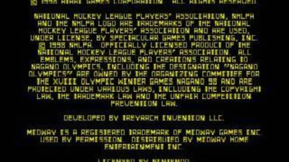 Скриншот 1 из Olympic Hockey 98