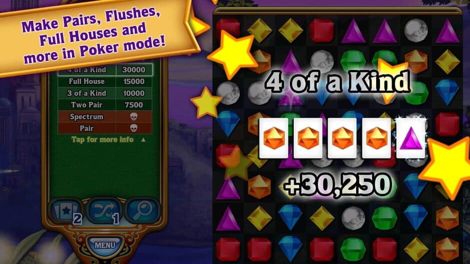 Скриншот 6 из Bejeweled Classic HD