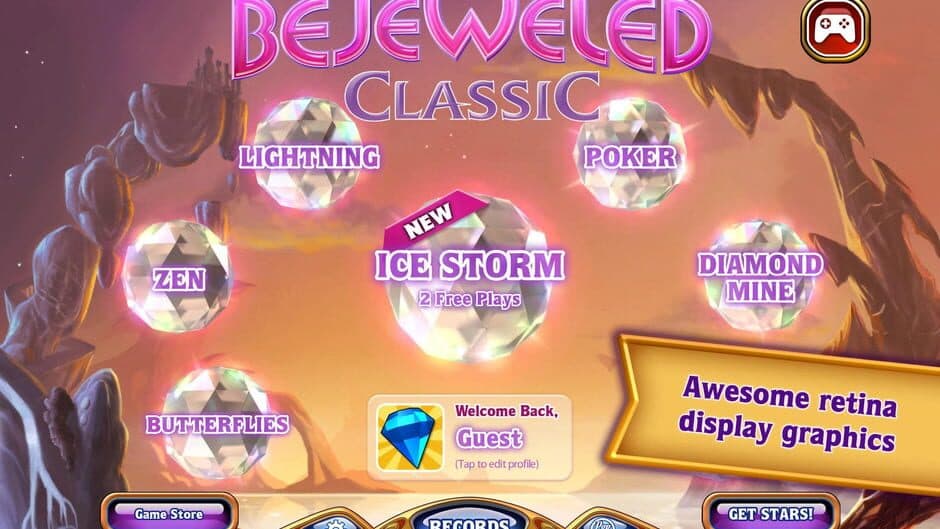 Скриншот 10 из Bejeweled Classic HD