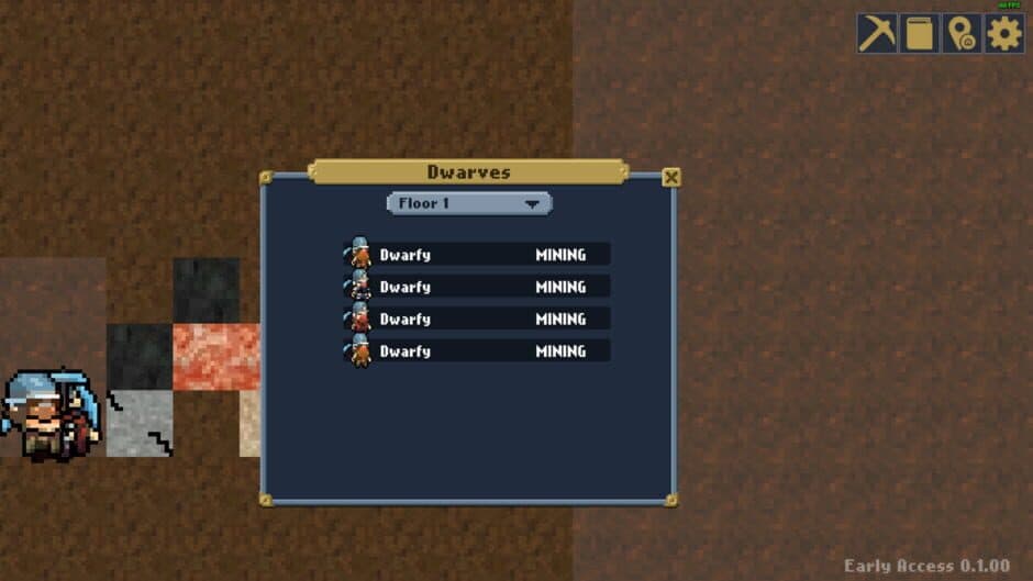 Скриншот 3 из Dwarves Mining Idle