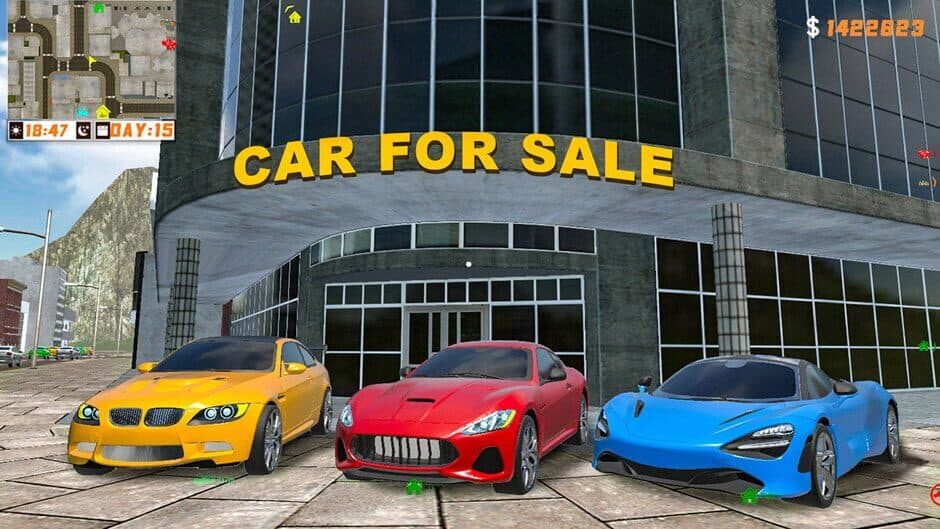 Скриншот 3 из Car for Sale Simulator 2023: Car Mechanic, Wash, Car Flipper