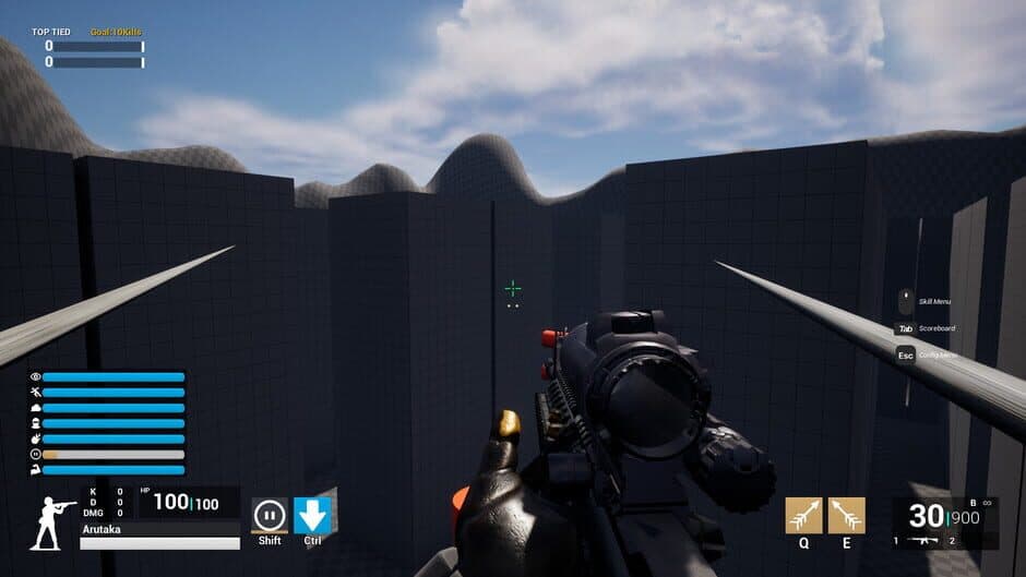 Скриншот 1 из Grappling Gunners: Arena FPS